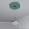 Ekena Millwork Attica PVC Medallion (Canopies up to 7 3/4"), 22"OD x 3 1/2"ID x 1"P, Metallic Sea Mist CMP22ATFSM - alternate 10